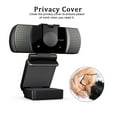 thumbnail image 4 of Full HD 1080P Wide Angle USB Webcam USB2.0 Drive-Free With Mic Web Cam Laptop Online Teching Conference  Live Streaming Video Calling Web Cameras Anti Peeping Webcame, 4 of 6