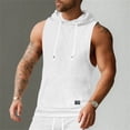thumbnail image 6 of Kcolen Tank Tops for Men Men's Slim Fit Sleeveless Lightweight Sweatshirt Vest for Wear Casual Vacation Tank, 6 of 9