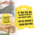 thumbnail image 1 of Funny Desk Sign – Uplifting Cubicle Decor for Women & Men – Office Humor Gift for Coworkers & Employees, 1 of 8