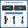 thumbnail image 7 of Road Top 12.3" Touch Screen for for BMW X5 X6 E70 E71 2007-2009 with CCC System Wireless Android Auto CarPlay with Bluetooth Mirrorlink Radio Navigation, 7 of 7
