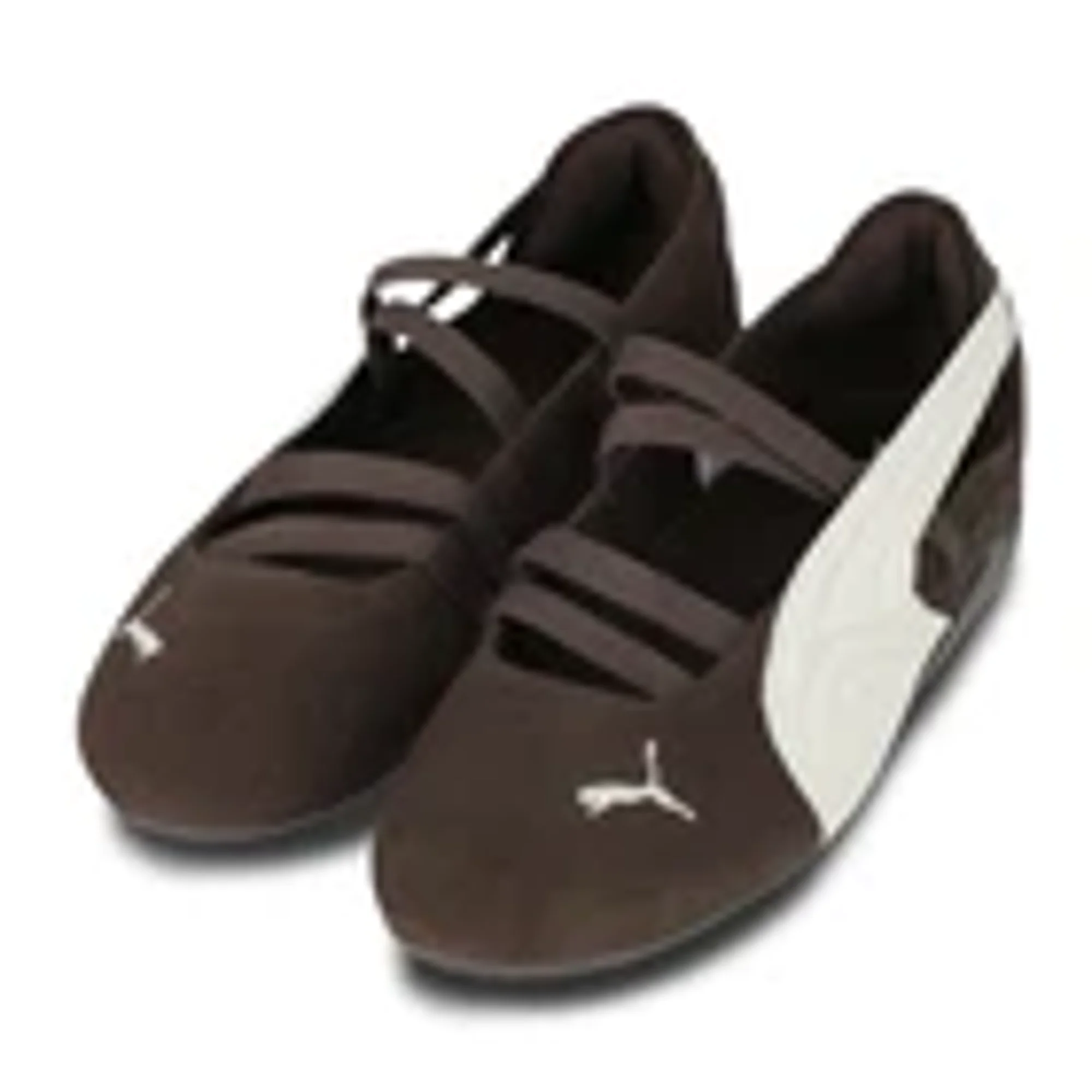 ★ PUMA★ Speedcat Ballet Dark Chocolate Warm White 4067580 Puma Speedcat Ballet Women's Lifestyle Fashion Casual Shoes