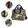 thumbnail image 3 of FORMRS Reusable Lunch Bag for Work School Leakproof Insulated Cooler with Adjustable Shoulder Strap, Floral Garden, 3 of 6
