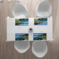thumbnail image 3 of Ambesonne Lake Tahoe Place Mats Set of 4, Summer Lake Photo, Standard Size, Multicolor, 3 of 4
