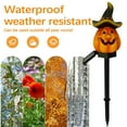 thumbnail image 7 of Taicans Solar Pumpkin Lights Outdoor Halloween Decorations,Waterproof Resin Craft with Warm White LED,Garden Stake Lights for Yard Patio Pathway Decor,Spooky Ghost Festival Party Decor,17.7in, 7 of 7