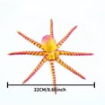 thumbnail image 2 of 1PC Green purple 22CM 3D-printed octopus, giant squid with movable joints, 2 of 2