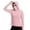 Pink, variant on HBYJLZYG Women's Long Sleeve Hooded Top with Face Cover and Thumbholes, UPF 50 Sun Protection Lightweight Outdoor Athletic Shirt for Running and Hiking