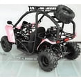 thumbnail image 7 of RPS Shark 125CC Mid-Size Kids Go Kart, Electric Start, Semi-Automatic 3-Speed, Reverse, Dual Seats, Disc Brakes, Off-Road Only (Red), 7 of 7