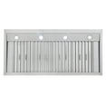 thumbnail image 3 of Kucht Professional 48 In. Wall Mounted Range Hood 1200cfm In Black, 3 of 7