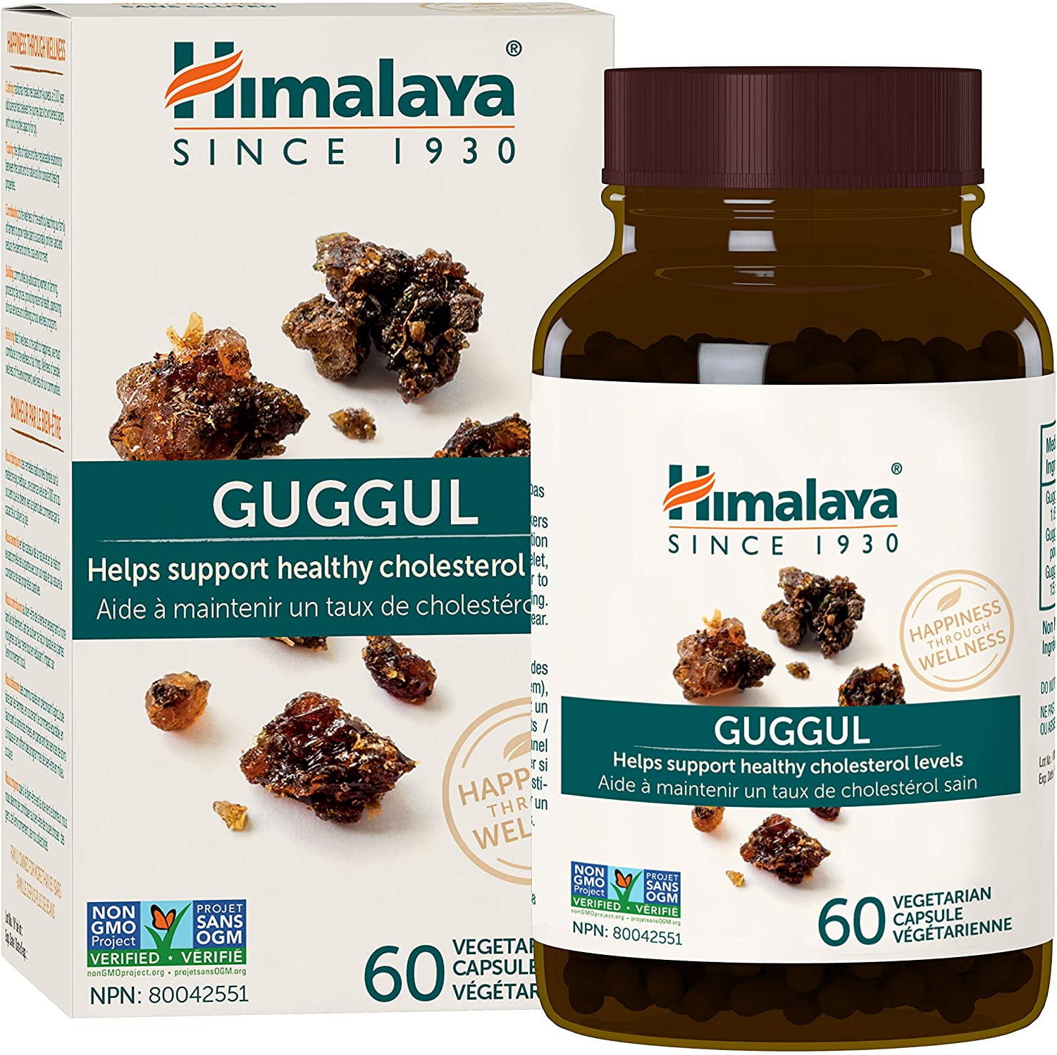 Himalaya Herbals Organic Guggul for Cholesterol & Thyroid Support