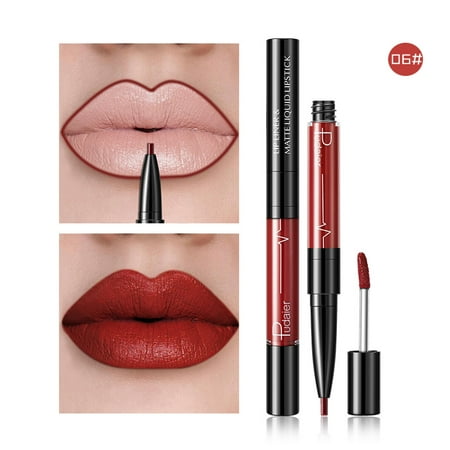 iLH Mallroom Double-end Lasting Lipliner Waterproof Lip Liner Stick Pencil 16