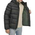 thumbnail image 2 of Chaqueta Tommy Hilfiger Classic con capucha acolchada para hombre, negra, 3X Big, 2 of 4