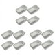 thumbnail image 1 of 12 Piezas Molde de Pan Antiadherente Rectangular de Lata de Pan de Aleación de Aluminio Moldes para Pan Pan Herramientas, 1 of 5