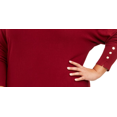thumbnail image 3 of JM Collection Women's Dolman Sweater Red Size 3X, 3 of 3