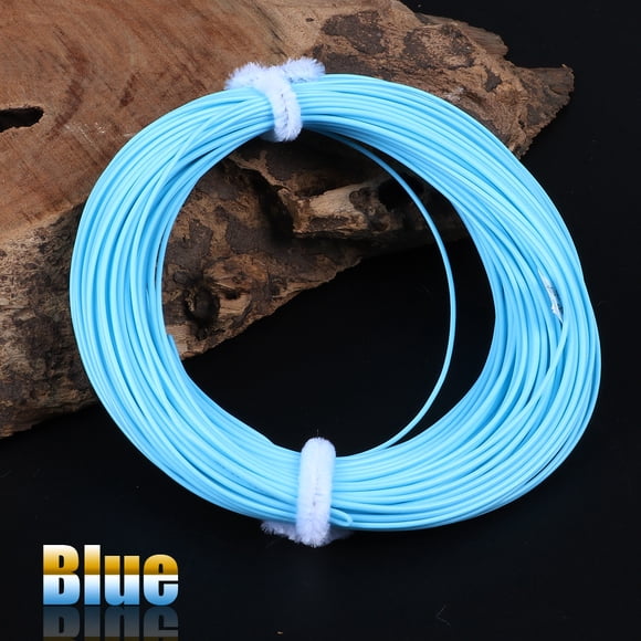 Fly Fishing Line 100FT/30.5M Weight Forward Floating Line 4F/5F/6F/7F/8F Fishing Line for Trout Fly Fishing Tackle Blue 8F