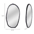 thumbnail image 3 of Moe's Home Collection Foundry Mirror Oval Black, 3 of 5
