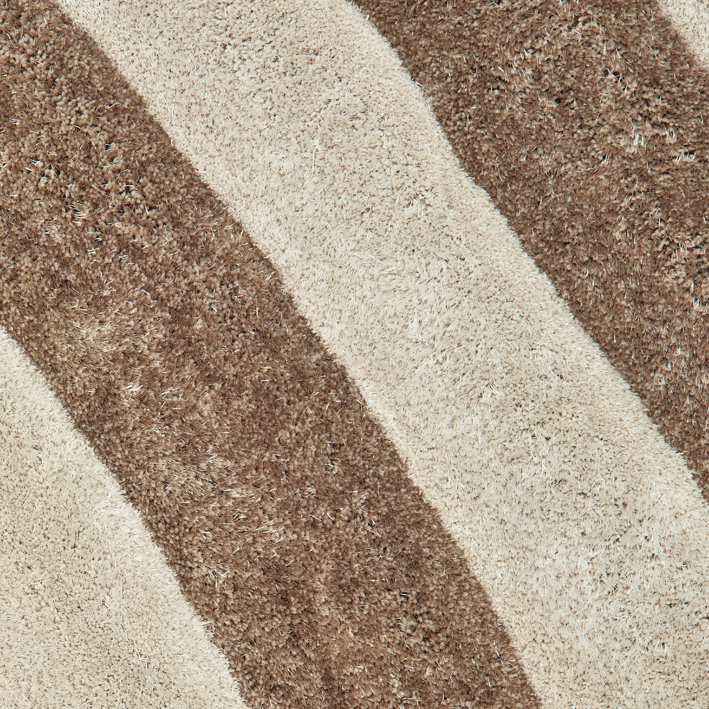 United Weavers Veria Thessa Shag Beige Hand Carved Polyester Area Rug