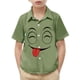 thumbnail image 1 of Las Niñas Serán Niñas Bruja Camisa Linda Impresión con Bolsillo Camisa de Manga Corta Casual para Niños Niños Camisa de Vestido de Manga Corta, 1 of 8