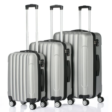 Traveling Luggage Clearance! Silver Gray 3-in-1 Multifunctional Large Capacity Traveling Storage Suitcase