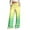 Yellow, variant on LYEAA Womens Pants Wide Leg Elastic Loose Plus Size Drawstring Mid Waist Long Pants Casual Gradient Baggy Comfort Pants Soft Pants Blue S