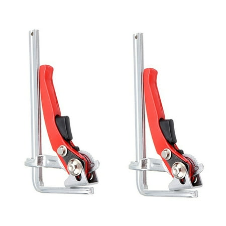 

2PCS Quick Guide Rail Clamp Carpenter F Clamp Quick-80X200mm