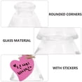 thumbnail image 5 of IDEANATEGRATE Wishing Bottles Transparent Glass 5Pcs 4.3X2.6In, 5 of 8