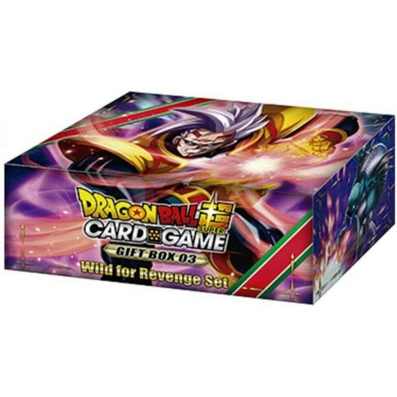 Dragon Ball Super Collectible Card Game Gift Box 3 (Wild for Revenge Set)