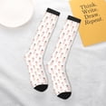 thumbnail image 4 of Daiia Sports Socks Poodle Dog Printed Novelty Crew Socks for Men Women Knee High Socks Cotton Socks Soft & Breathable Support Unisex Socks, 4 of 9