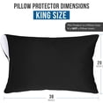 thumbnail image 3 of Protectores de almohada Utopia Bedding, impermeables, tamaño king (paquete de 2), 3 of 6