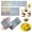Clear, variant on 2PCS 15 Cavity Honeycomb Mold & Bee Silicone Tuile Molds,Honey comb Baking Mold,3D Beehive Candy Silicone Honey Fondant Molds,Chocolate silicone baking set Sugar Bees for Cake Decorating