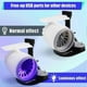 thumbnail image 5 of USB Jet Fan Desktop Turbofan Engine Fan Blue Light, 5 of 5