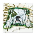 thumbnail image 2 of American Bulldog Triumphant - Canvas, 2 of 25