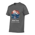 thumbnail image 2 of Generic Vintage T-Shirts Proud to be American Gildan Men's Short Sleeve T-Shirt 180g, 2 of 8
