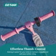 thumbnail image 6 of GOTRAX Scout Pro Kids Electric Scooter for Ages 4-7, 5" Flash Front Wheel , Kick Scooter Unisex Pink, 6 of 12