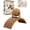 Big, variant on Wobble Ball Cat Scratcher, 2 in 1 Wood Interactive Cat Arch Scratching Ball on Stand with Arched Bridge and 360° Rotating Hanging Sisal Balls for Indoor Cats Kittens