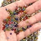 thumbnail image 3 of Cuentas de cristal checo para fabricación de joyas, abalorios con efecto de línea de 2mm, 3mm y 4mm, accesorios de pulsera hechos a mano, 15g por lote, novedad, 3 of 4