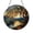 Acrylic 3.5 Inch, variant on Weeping Willow Tree Stained Glass Suncatcher Round Window Hanging Nature Lover Memorial Decor Gift