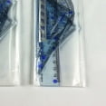 thumbnail image 3 of Plastic Ruler Set Triangular Ruler Set Protractor Ruler Measuring Scale Ruler Straight Ruler Set, 3 of 6