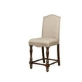 thumbnail image 3 of Linon Willow Counter Stool, Brown, 24.5 inch Seat Height, 3 of 3