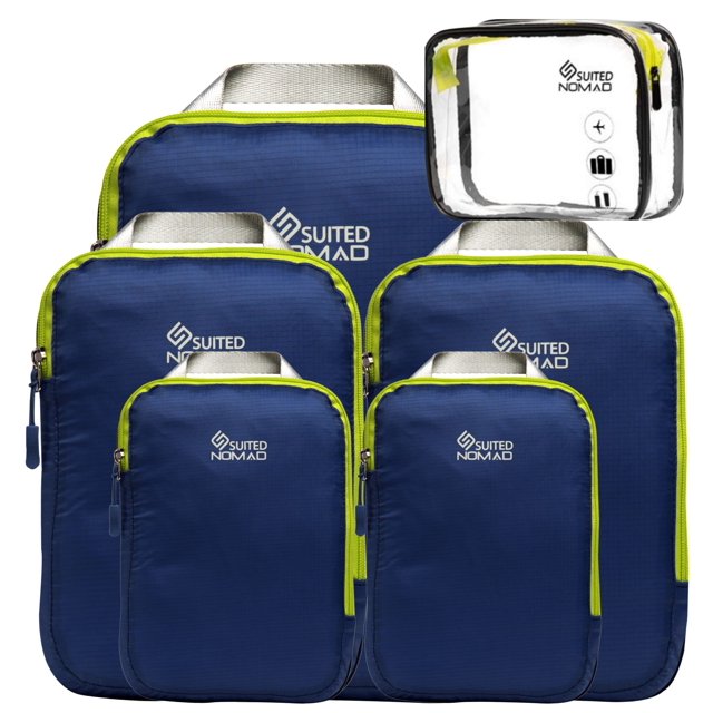 Cubos de embalaje de compresión SUITEDNOMAD Ultralight, 6 juegos/3 juegos