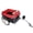 Black+Red, variant on Folding Aluminum Bike Cargo Trailer, Heavy Duty 220 lbs, 20 Inch Wheel