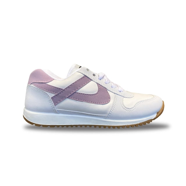 Tenis Panam Mujer Juvenil Moda Casual Textil Blanco Cómodos 23