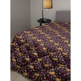 thumbnail image 2 of Autumn Down Alternative Comforter, Pumpkin Acorn Mushroom Seasonal Vegetable Veggies Tree Leafs Composition, Microfiber Quilt for All Season, 5 Sizes, Dark Maroon Marigold, by Ambesonne, 2 of 3