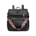 thumbnail image 1 of Leather Laptop Backpack for Women Frosted Soft Surface Multifunctional Retro Womens Backpack Small Leather Backpack for Women, 1 of 1