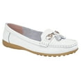 thumbnail image 2 of Boulevard Womens Action Leather Tassle Loafers, 2 of 4