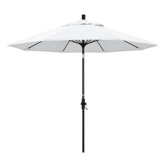 California Umbrella 9-ft. Fiberglass Tilt Sunbrella Market Umbrella