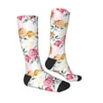 thumbnail image 3 of Balery Colorful Flowers Fun Novelty Socks Men'S Women'S Crew Socks Funny Crazy Novelty Socks Quirky And Cool Socks, 3 of 9