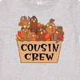 thumbnail image 4 of Inktastic Cousin Crew Cute Turkey Family Boys or Girls Baby T-Shirt, 4 of 5