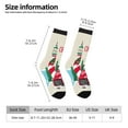 thumbnail image 2 of Daiia Merry Christmas 1 Print Crew Socks – Soft Breathable Long Socks for Men & Women, Moisture-Wicking & Comfortable Daily Wear Socks, One-Size Fits Most (US 5-11), 2 of 6