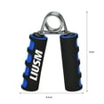 thumbnail image 2 of Hand Grip Strengener LIUSM, paquete de 2 unidades para muñeca, antebrazo y dedo, 2 of 5