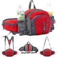 thumbnail image 1 of Multifunctional Military Style Canvas Waist Bag Waist Bag Waterproof Bag with Drink Holder Suitable for Running, Walking, Cycling, Mountaineering, Cam, 1 of 5